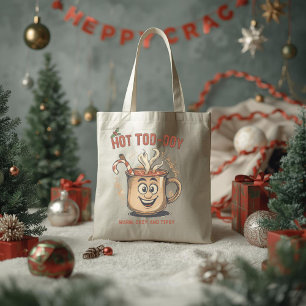 Hot Toddy – Funny Christmas Cocktail Pun Tote Bag