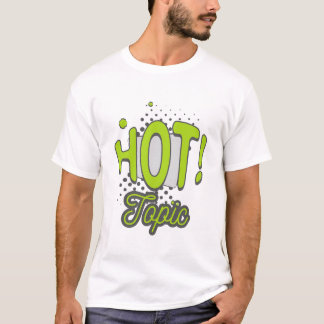 HOT Topic Bold Comic Style Graphic T-Shirt