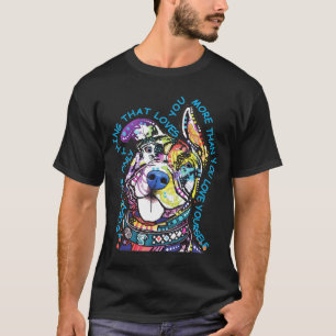 Hot Trend Pit Bulls Graphic Colourful S Bull Dog T-Shirt
