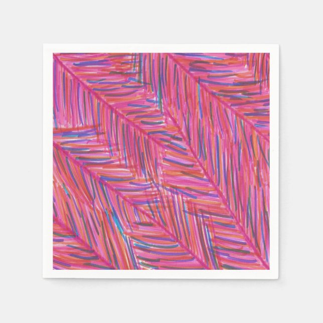 Hot Tropical Nights  Napkin (Front)