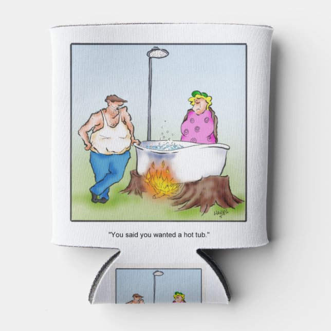 Hot Tub Can Cooler (Front)