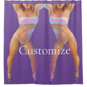 Hot Tub Club Thunder_Cove Shower Curtain