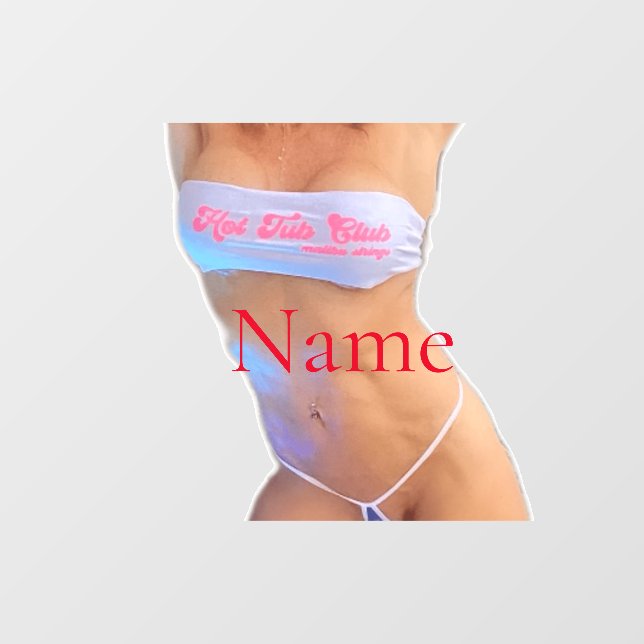 Hot Tub Club Thunder_Cove Window Cling (Sheet)