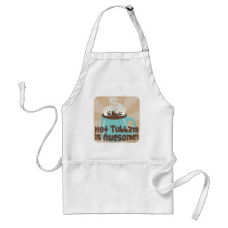 Hot Tub Marshmallow Time Standard Apron