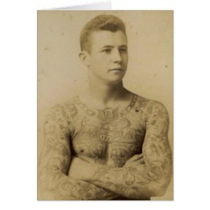 Hot Vintage Tattoo Man