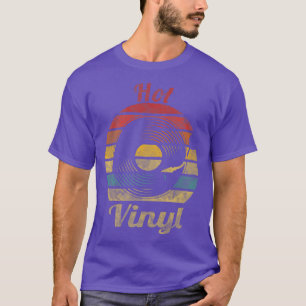 Hot Vinyl Retro Record Vintage Music T-Shirt