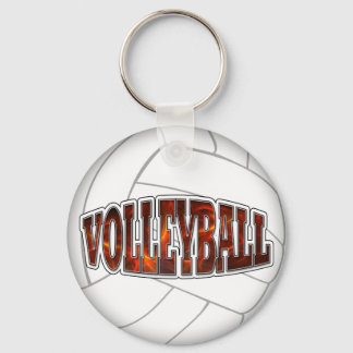 Hot Volleyball Keychain