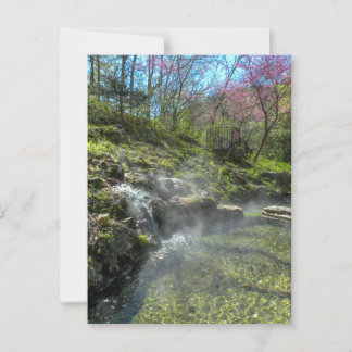 Hot Water Cascade  Postcard