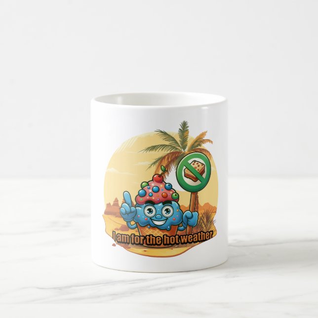 Hot Weather Hero Coffee Mug (Center)