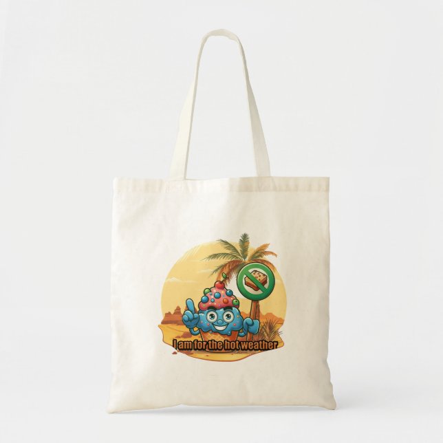 Hot Weather Hero Tote Bag (Front)