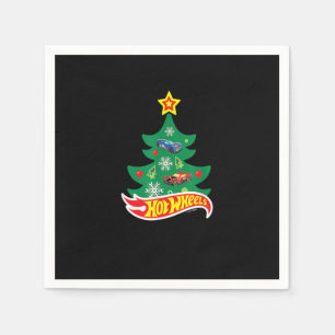 Hot Wheels - Hot Wheels Christmas Tree Napkin