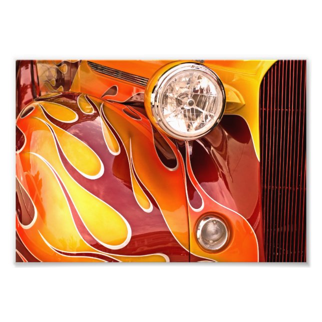 Hot Wheels. Photo Print (Front)