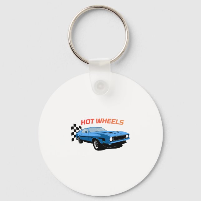 Hot Wheels – Speed, Style & Power Key Ring (Front)
