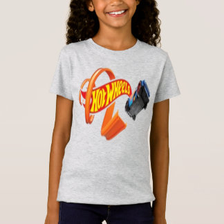 Hot Wheels Toy Car Racing Track Flame Logo Design T-Shirt