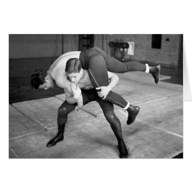 Hot Wrestlers (Front Horizontal)