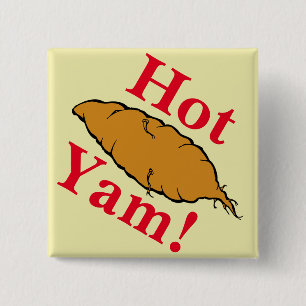 Hot Yam! Button
