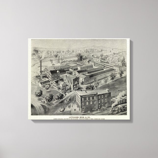 Hotchkiss Bros & Co Canvas Print (Front)