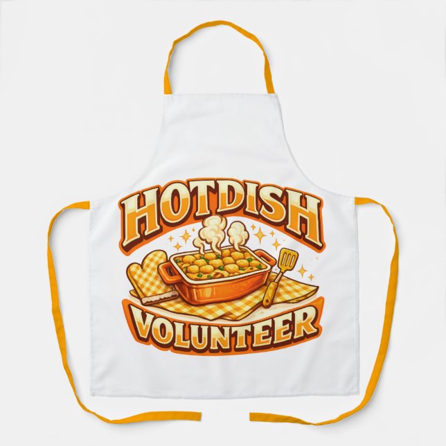 HOTDISH Volunteer Apron (Front)