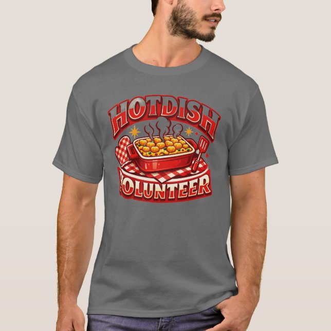 HOTDISH Volunteer T-Shirt (Front)