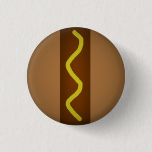 HotDog 3 Cm Round Badge