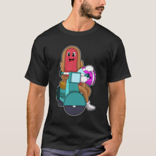 Hotdog as Biker with Scooter.PNG T-Shirt