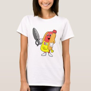 Hotdog as Hairdresser with Scissors T-Shirt