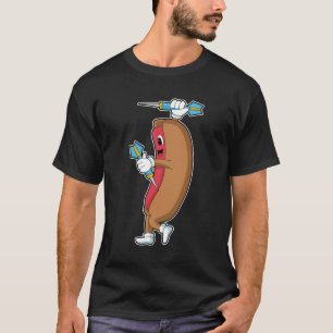 Hotdog at Darts with Dart.PNG T-Shirt