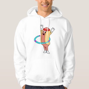 Hotdog at Fitness with Flywheel Hoodie