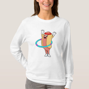 Hotdog at Fitness with Flywheel T-Shirt