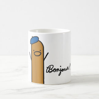 hotdog bonjour mug