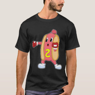 Hotdog Boxer Boxing gloves Boxing T-Shirt