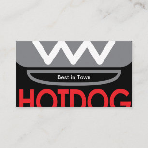 Hotdog Business Card