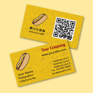 Hotdog Business Card