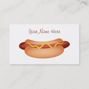 Hotdog Business Card