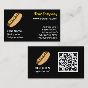 Hotdog Business Card