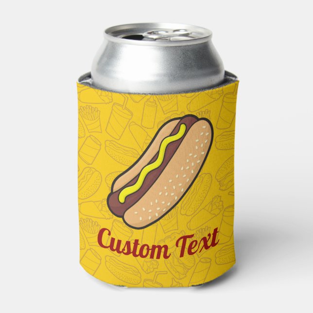 Hotdog Can Cooler (Can Front)
