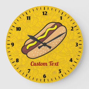 Hotdog Clock