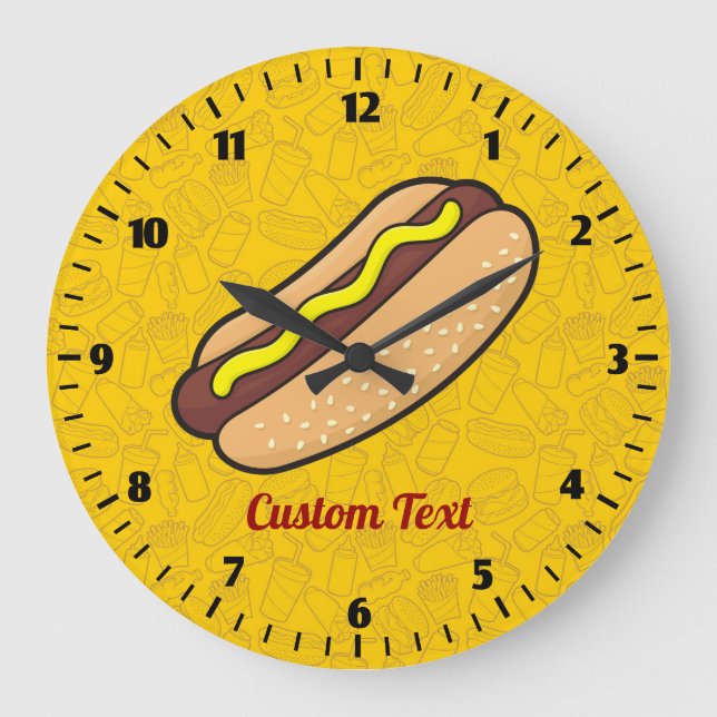 Hotdog Clock (Front)