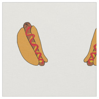 hotdog fabric