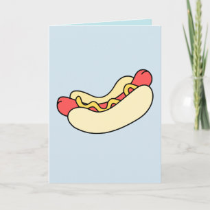 HOTDOG GREETING CARDS, 'HAPPY SUMMER!" CARD