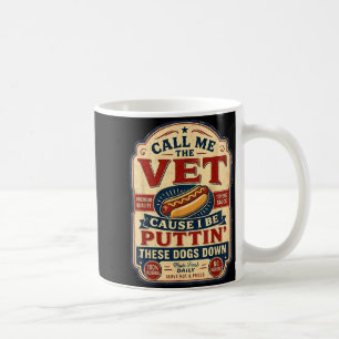 Hotdog Grill Master Tailgate H Coffee Mug