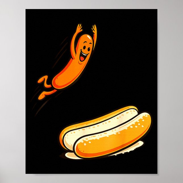 Hotdog high dive Hotdog high dive  Poster (Front)