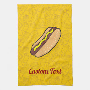Hotdog Kitchen Towel