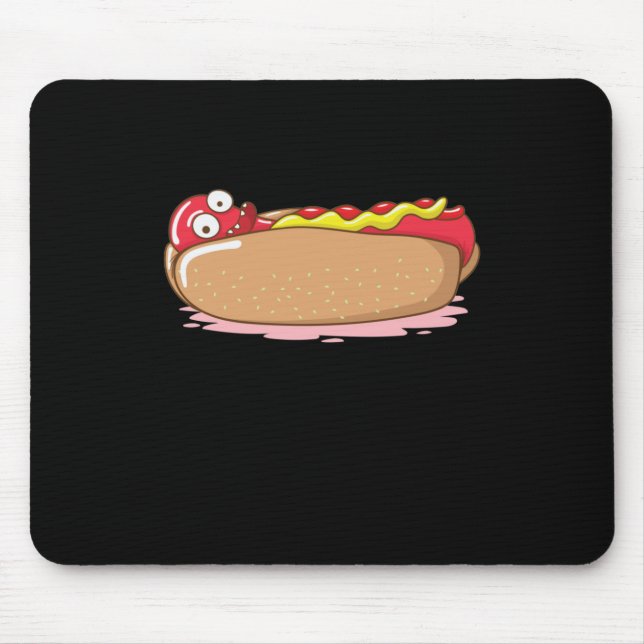 Hotdog Mouse Mat (Front)