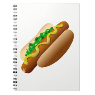 Hotdog Notebook