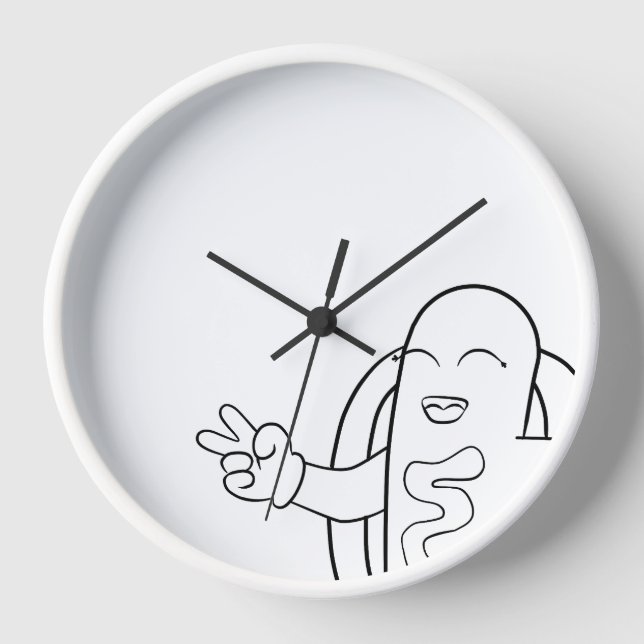 Hotdog O'Clock Clock (Front)