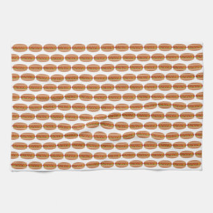 Hotdog picture tea towel