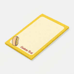 Hotdog Post-it Notes