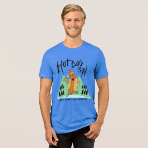 hotdog run T-Shirt Tri-Blend Shirt