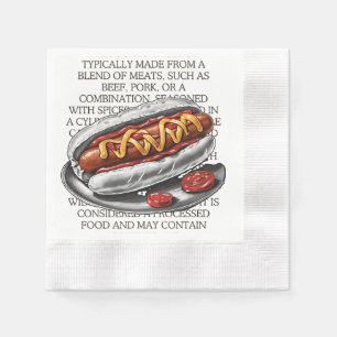 Hotdog sketch By CallisC Arts ⭐⭐⭐⭐⭐ Napkin